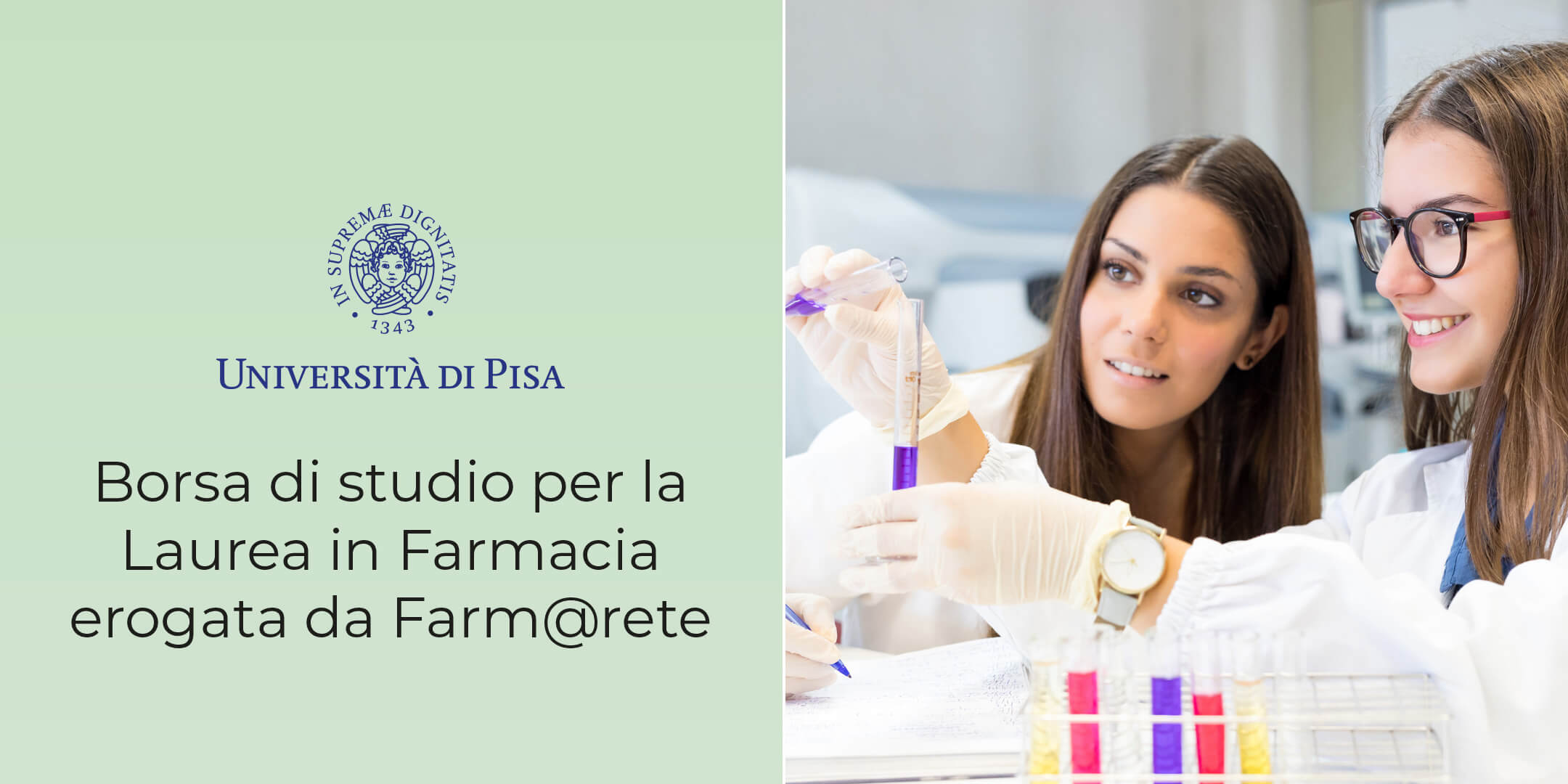 Farm@rete ti sostiene negli studi di farmacia